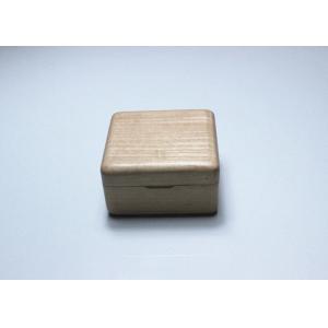 China Custom Song Engraved Wooden Crate Boxes , Small Wooden Music Box With Lid for Gift supplier