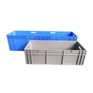 China Long Large Straight Wall Euro Stacking Containers Storage Box Car Used 1200*400*280mm supplier