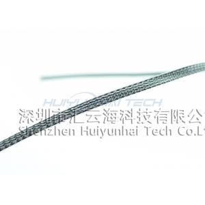 Fire / UV Resistance Flexo Pet Expandable Sleeving , Expandable Braided Cable Sleeving