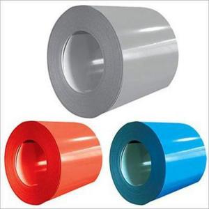 China Corrugated GI PPGI Colour Coated Sheet Galvanized Steel 50 Microns Zn/Az supplier