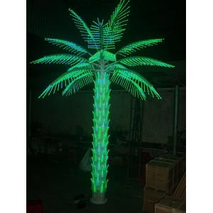 Color Changing Outdoor Lighted Palm Trees