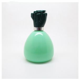 100ml elegant wholesale green perfum bottle in china