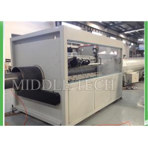 China 10 Bar Pvc Pipe Making Machine , Bimetallic Twin Screw Extruder WEG Motor supplier