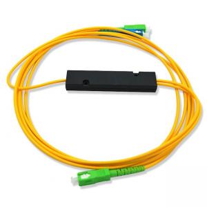 ABS PLC Fiber Optic Splitter 1x2 Sc Apc with Low Return Loss