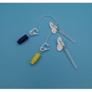 22G Disposable Butterfly Positive Pressure Type Iv Cannula Routine Infusion For Adults Blue