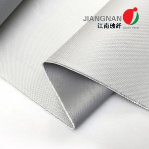 0.5mm Anti Fire & Smoke Curtain Material PU Coated Fire Resistant Fiberglass Fabric