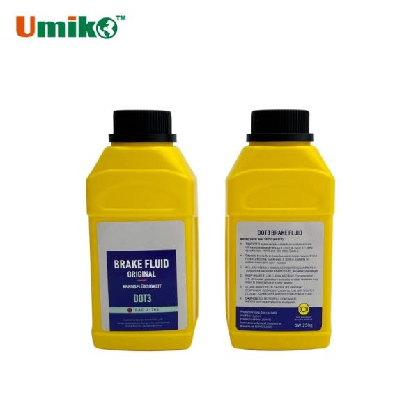 China Premium Quality DOT3 Full Synthetic Brake Fluid for Motorcycle and Automotive Use wholesale