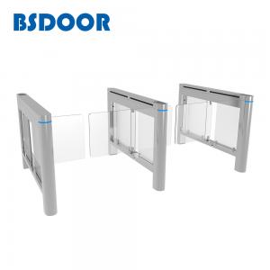 China RS485 Automatic Barrier Gate Bi Directional Electric Swing Turnstile supplier