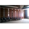 China Hotel Banquet Hall Folding Partition Walls Melamine Fabric Finished ISO9001 wholesale