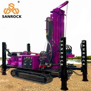 China Hydraulic Water Drilling Rig Crawler Diesel Water Well Drilling Equipment supplier