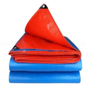 China LDPE Coated PVC Tarp Roll PVC Coated Polyester Fabric Tarpaulin for Heavy Duty Needs supplier