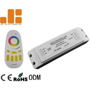 China Remote Control LED Strip Light Controller , RGBW LED Controller With Group Dimming Function supplier