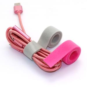 China 150mm ハックアンドループケーブル ワイ UV耐性 カスタマイズ 充電ケーブル wholesale