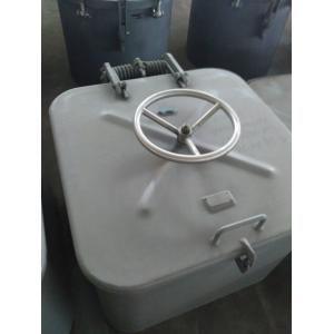 Weather-tight Quick Action Steel Marine Hatch Cover with Strong Spring Hinges