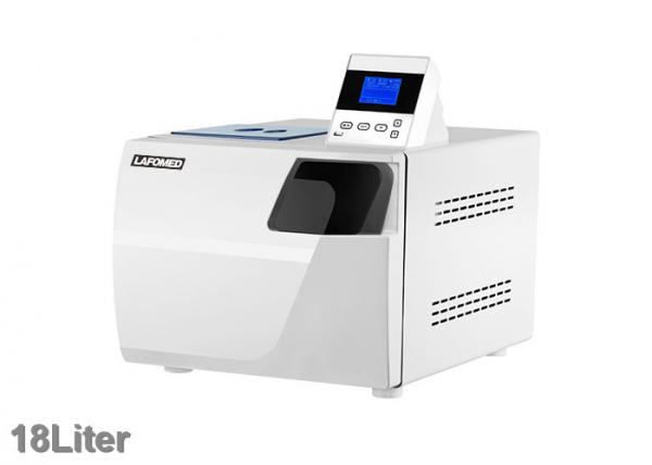 White Color Dental Autoclave Class B , Dental Clinic Autoclave 18 Liter