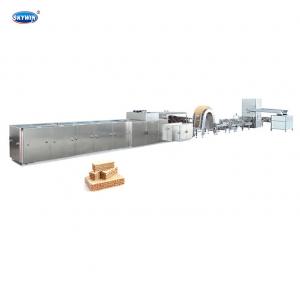 China Skywin Spreading Cream Wafer Production Line 80-300kg/h Capacity wholesale