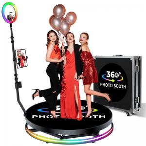 360 Degree Slow Motion Video Booth for Camera Stabler Strong Metal Tempered Glass LEDs