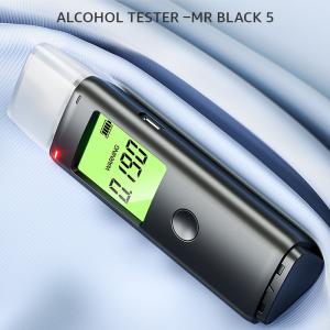 Digital Pocket Alcohol Breath Tester Analyzer Breathalyzer With Mouthpipes