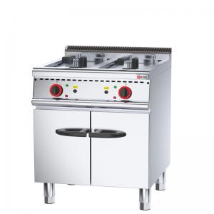 High Capacity 48L 2 Tanks 2 Baskets Deep Fryer Machine for Commercial Food Preparation