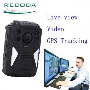 China Security Guard Wireless 4G Body Camera Live View 1440P Weatherproof For Police wholesale