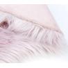 Pink Plush Long Pile Fur Rug Area Latest Faux Wool Area Rugs Soft Smooth
