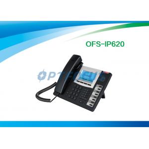 POE 3 Way Calling IP Conference Phone 2 / 4 / 6 SIP Lines Backup SIP Proxy Servers