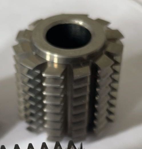 China Cortador de terminação do Hob de Grey Non Involute Worm Gear da tira do Hob do carboneto supplier