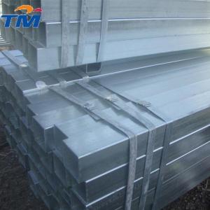 0.6mm Carbon Steel Galvanized Hollow Square Steel Pipe GB 4 Inch Square Tubing JIS G3466