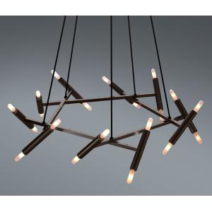 China LE PETITE Crystal Chandelier - Copper Hardware for Villa & Home Decor on sale