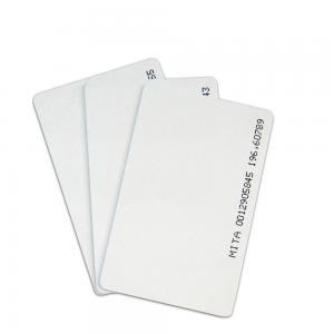 China Rfid Thick Mango Em Id Card White 125khz Clamshell Em4100 Tk4100 supplier