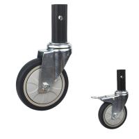 China 4 Inch Food Cart Heavy Duty Trolley Wheels Without Brake on sale