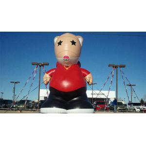 0.55mm Waterproof Inflatable Cartoon Characters With Logo Printing