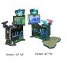 China 4イン1 エイリアン シューター アーケード マシン パーソナライズ インタラクティブ wholesale