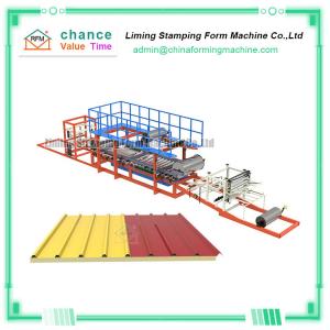 China 8 Tons Eps Sandwich Panel Making Machine wholesale