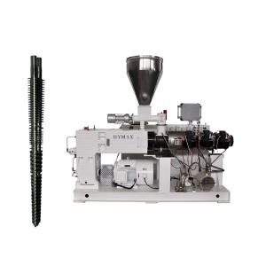 Mini Double Screw Extruder For Tubes / Double Screw Machine Line For PVC Extruder