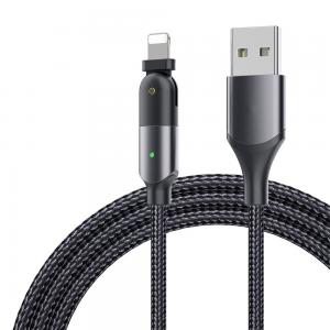 China 480mbps Mobile Phone Cables 2.4A 1.2m Power Charging Data Transfer 180 Degree Rotating supplier