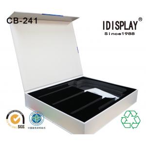 China High End Rigid Cardboard Magnetic Closure Gift Box With Cut Out Eva / Foam Insert For Phone supplier