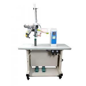 China Computerized Waterproof Strip Hot Air Seam Sealing Machine , PLC Glue Press Machine supplier