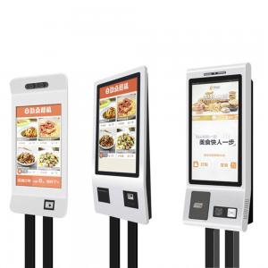 Fast Food 21.5"24"27"32"42" inch Touch Screen Self checkout Machine Self Service Payment Ordering Kiosk For Restaurants