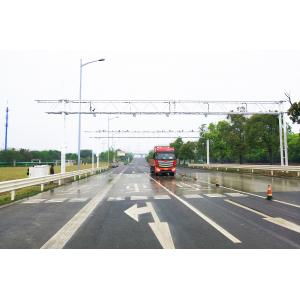 Non Stop Bridge Weigh In Motion Truck Scales 40T Video Monitoring