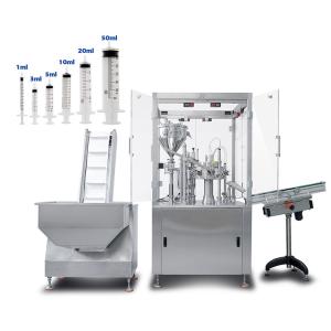 China enchimento da seringa de 0.5ml 1ml 2ml 3ml 80ml e máquina tampando com automático supplier