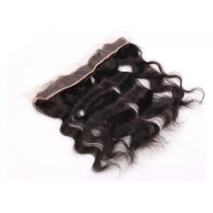 China Full Cuticle Virgin Hair Lace Frontal Closure Multiple Texture Swiss Silky Body Wave supplier