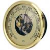 Vintage Brass Indoor Outdoor Thermometer Hygrometer For Garden Greenhouse