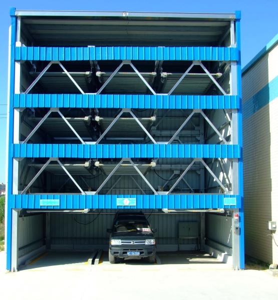 PSH Puzzle Car Parking System 5 Layers Vertical Horizontal Automobile Parking System