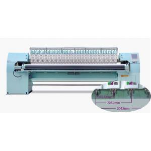 Embroidery Industrial Quilting Machine , Garment Industry Machinery 128 Inch Multiple Needles