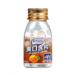 China 大人の元の砂糖のプラム キャンデー/菓子の小さいビタミンCのChewableタブレット wholesale