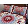 China Wonderful Handmade Twin Size Bedding Sets 4 Pcs 100% Cotton Geometric Design wholesale