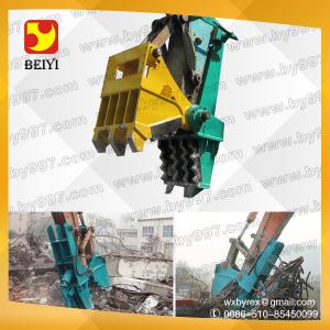 Excavator attachment demolition tools small rock crusher suppliers