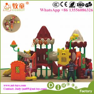 New Durable Plastic Toys Child Care Centre Small Mini Kids Plastic Playground Slide for Children