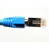 UTP Gigabit Ethernet Cable Cat6 Snagless 1 Meter Blue Color Clear Polycarbonate